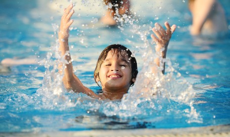 Kid in Pool