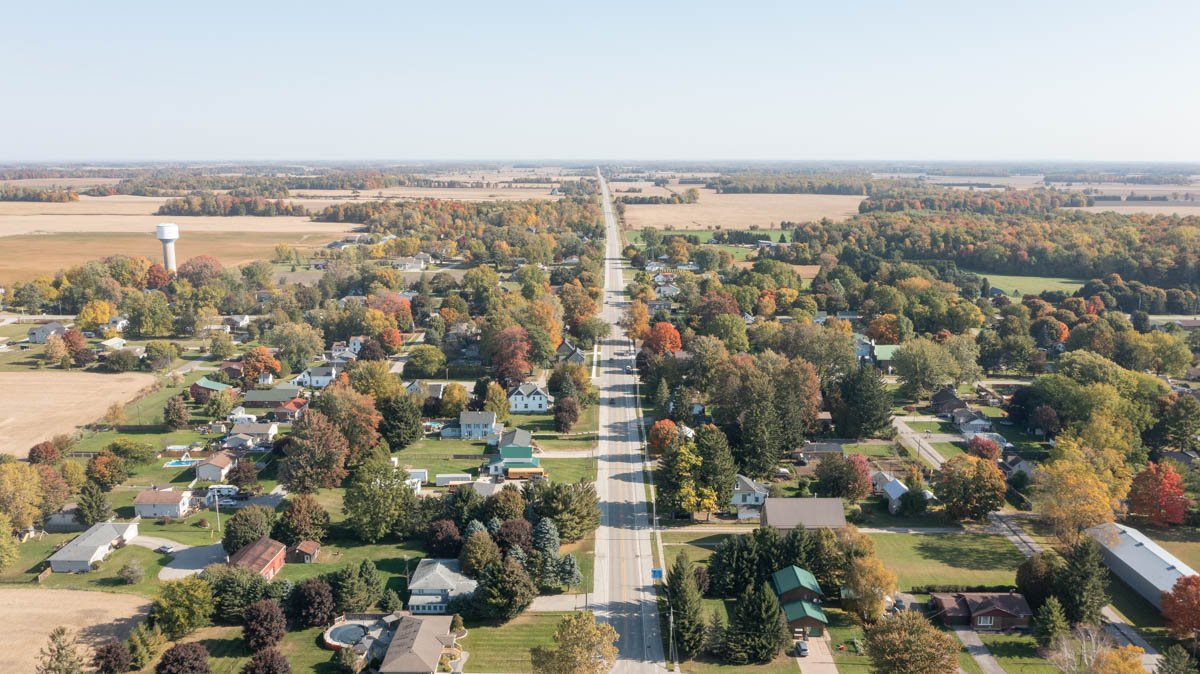 Aerial photo of Dutton Dunwich